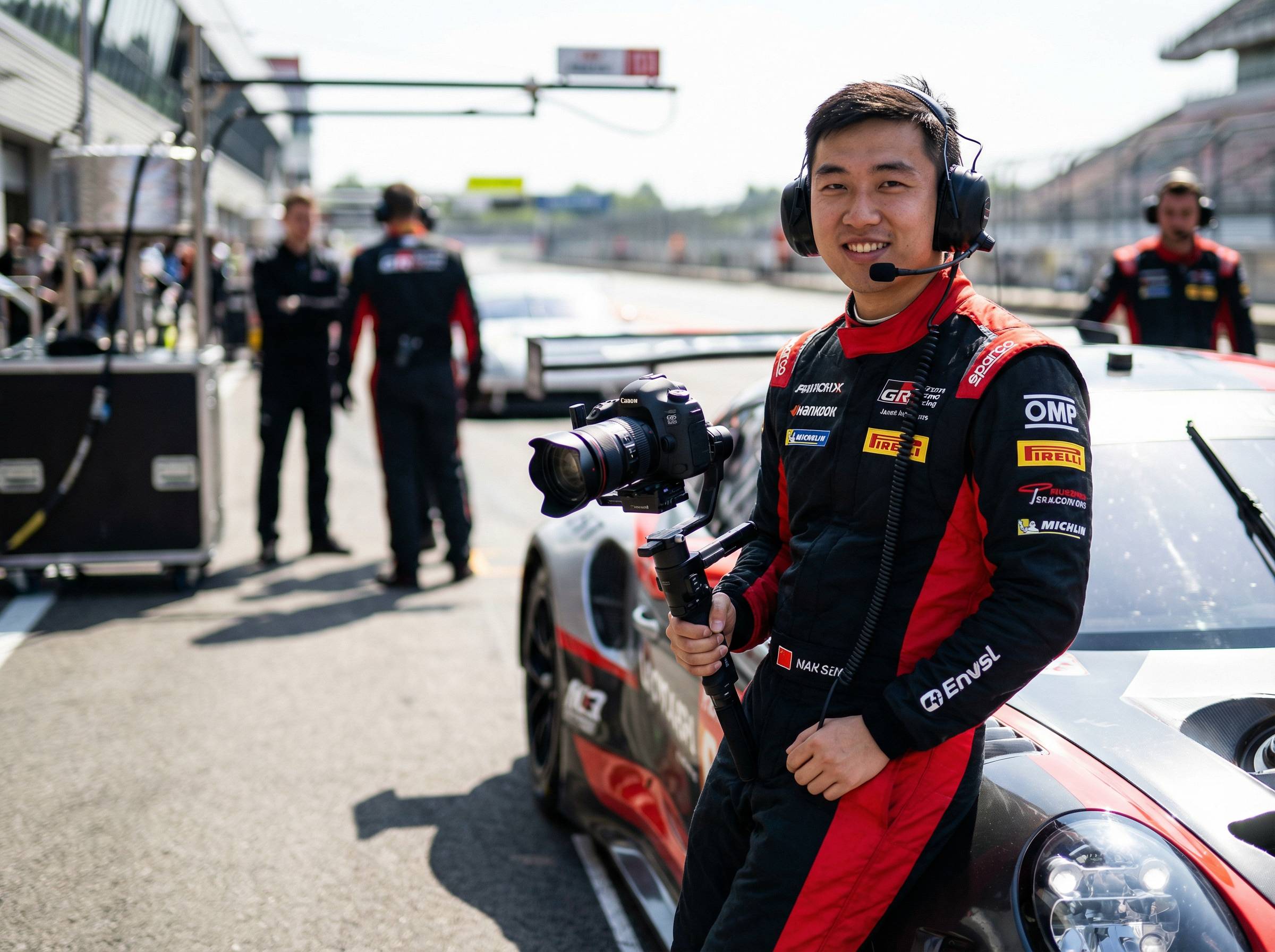 媚黑赛车手顾问林赛道