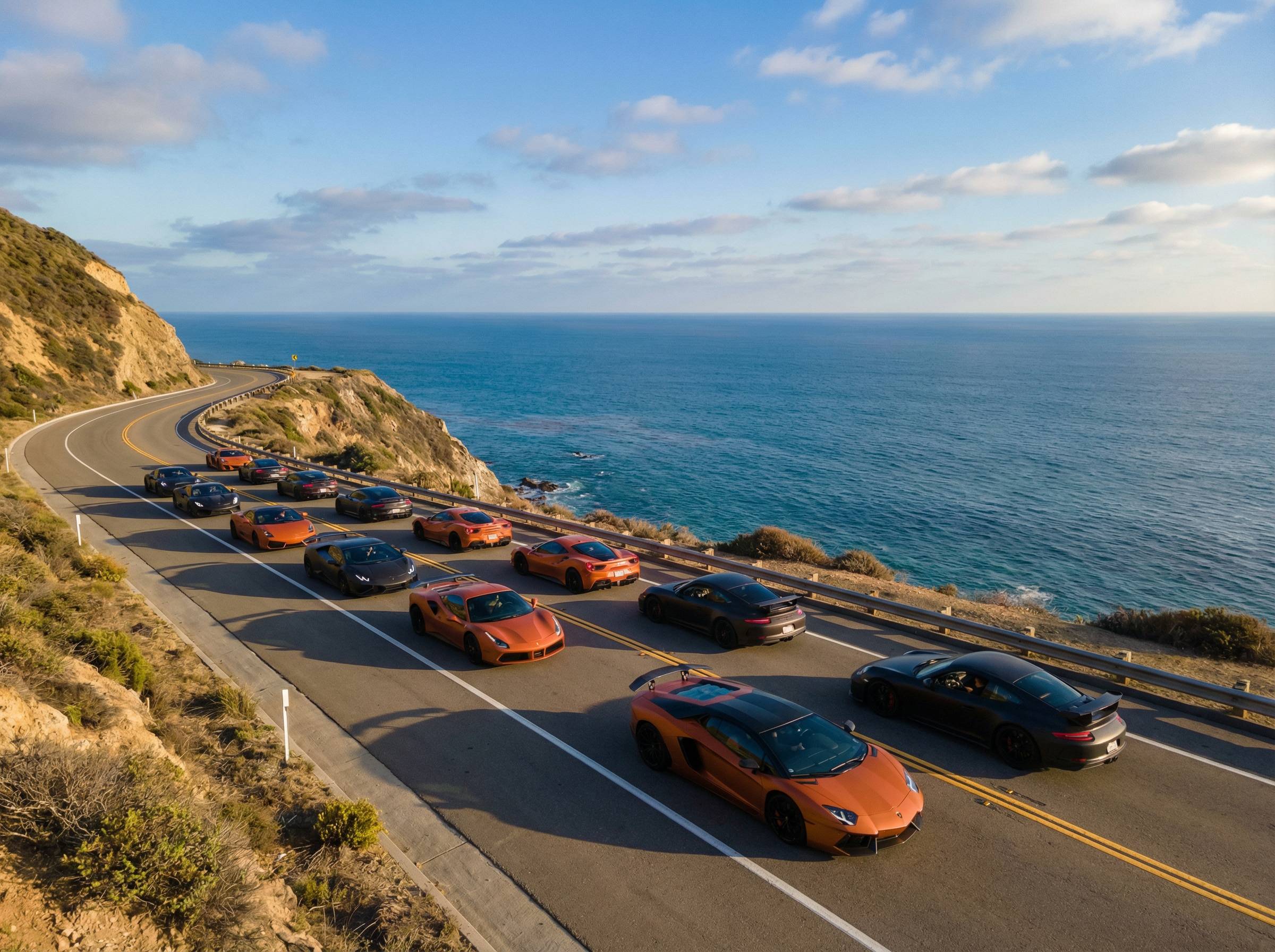 媚黑跑车车队视频